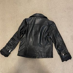 Leather jacket